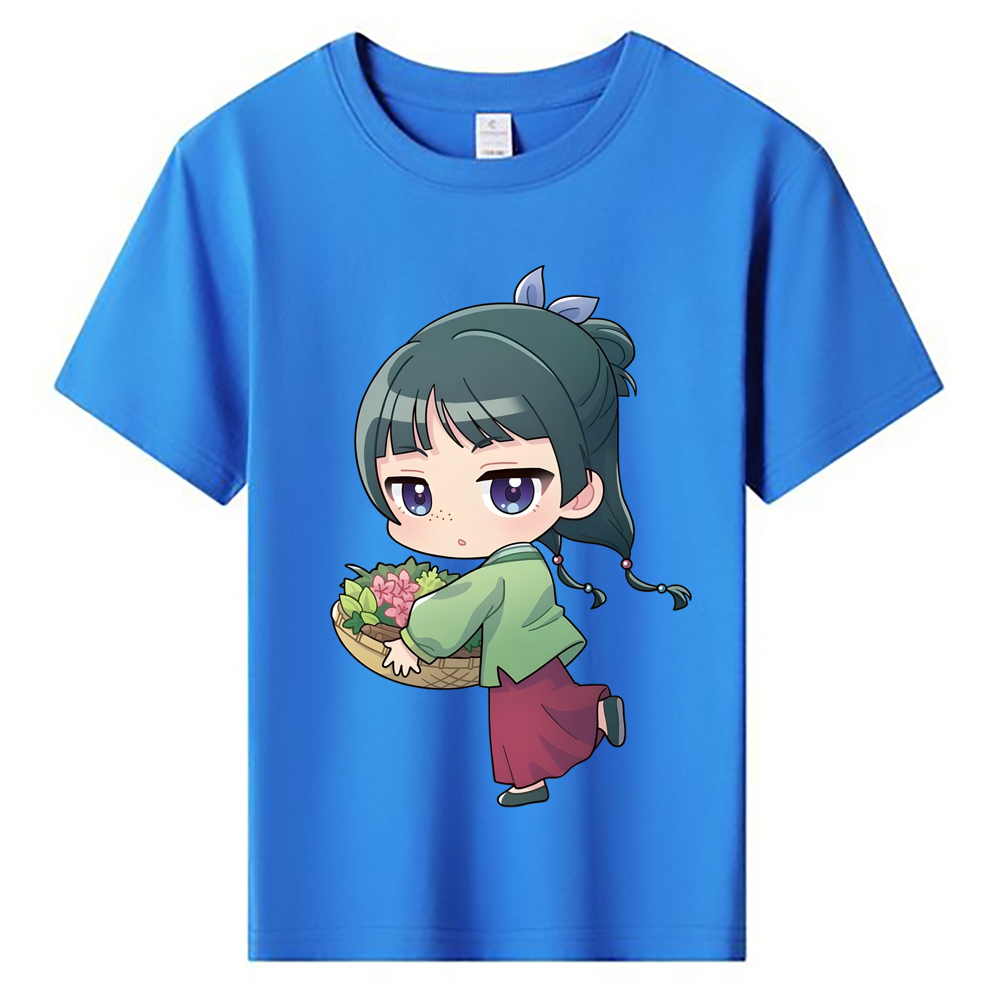 （画像用） 薬屋のひとりごと The Apothecary Diaries 綿100％キッズTシャツ（フロントプリント）